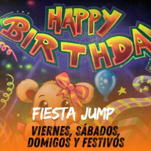 Reserva Fiesta Jump Viernes, Sábados, Domingos y Festivos