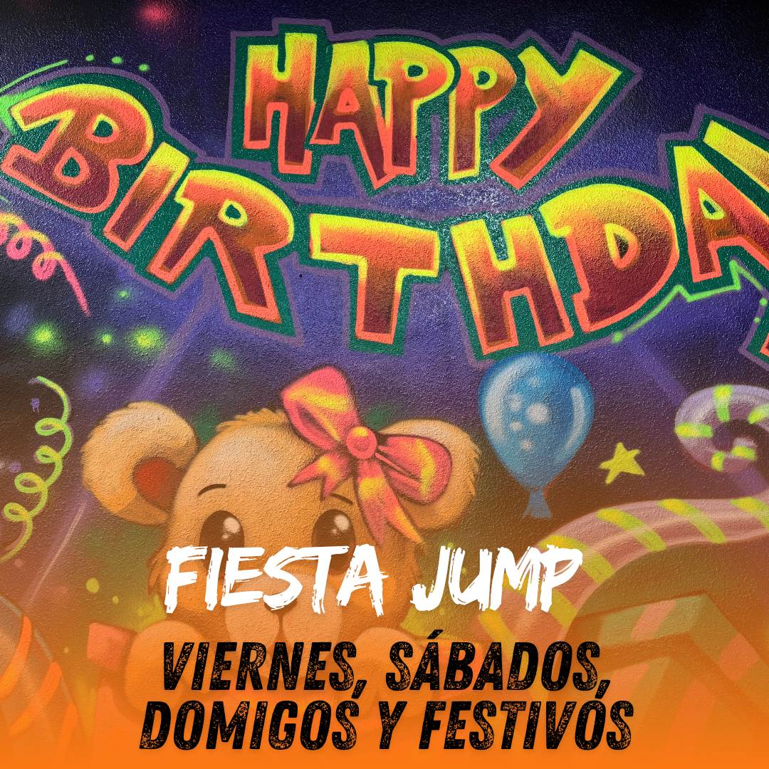 Reserva Fiesta Jump Light Viernes, Sábados, Domingos y Festivos